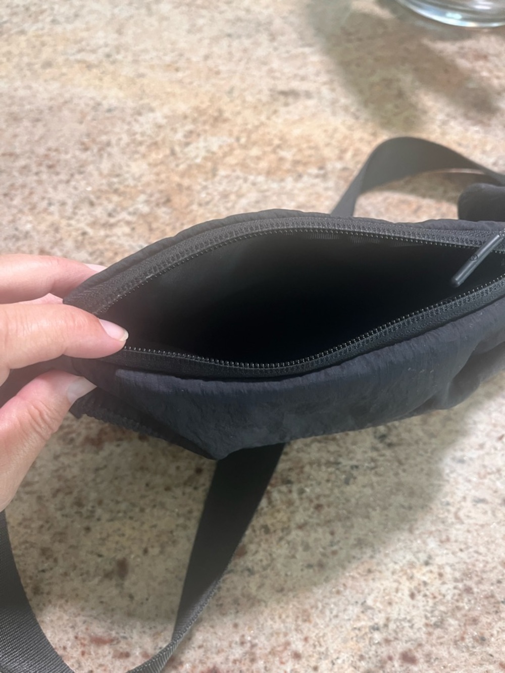 lululemon athletica Black Crossbody Belt Bag - Picture 5 of 11